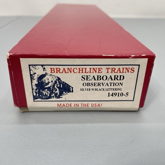 Vintage Branchline Ho Seaboard Observation Train Passenger Car Kit 14910-5 - Picture 2 of 12